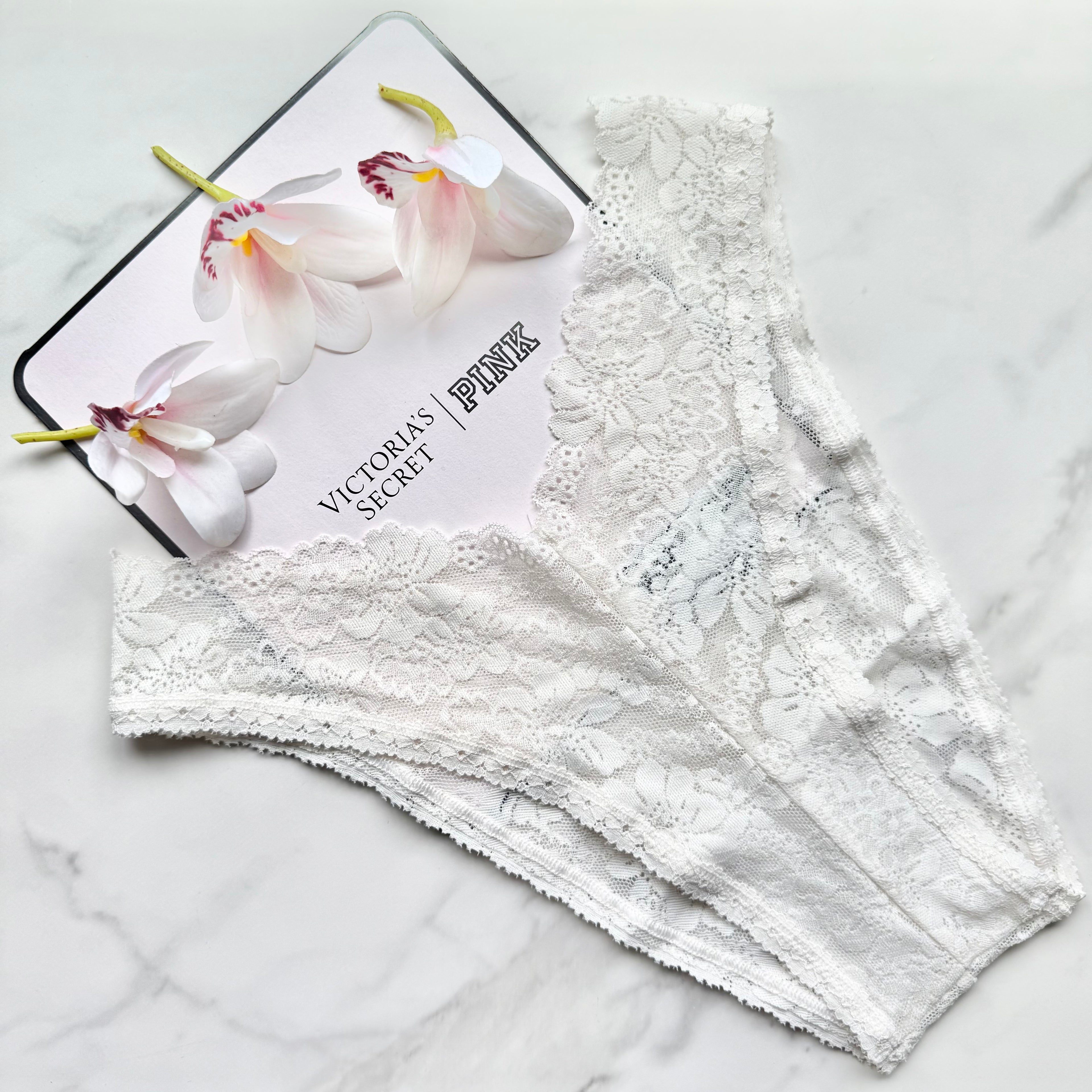 Wink V-Front Lace Brazilian Panty