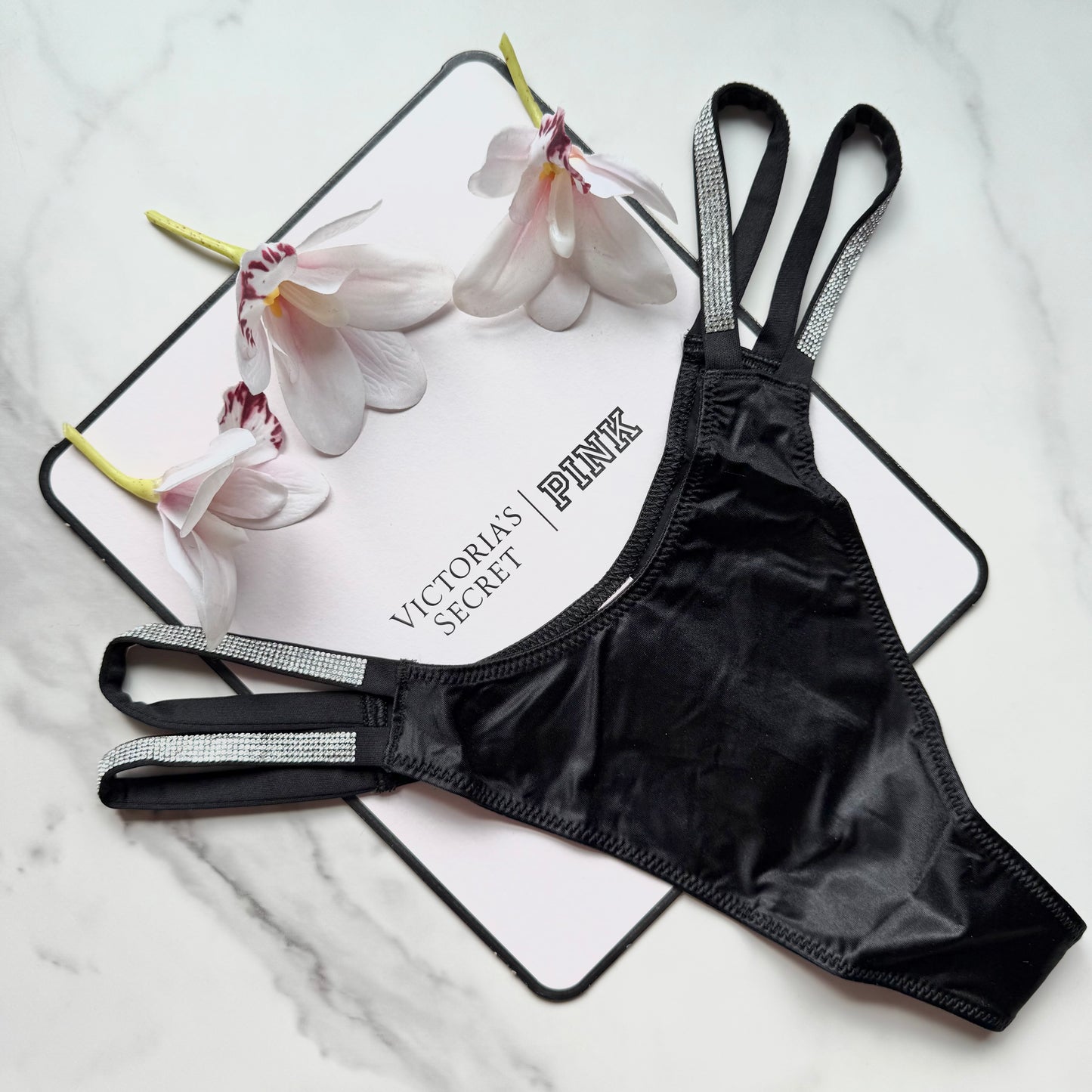 Very Sexy Double Shine Strap Smooth Thong Panty