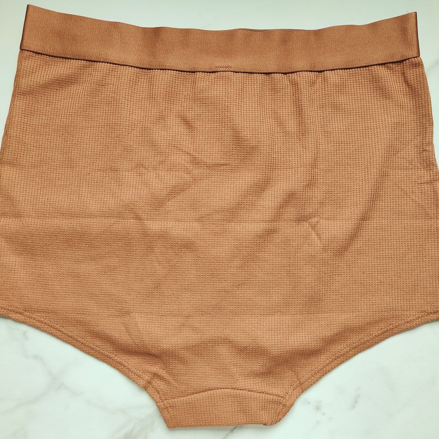 Waffle High-Waist Boyshort Panty