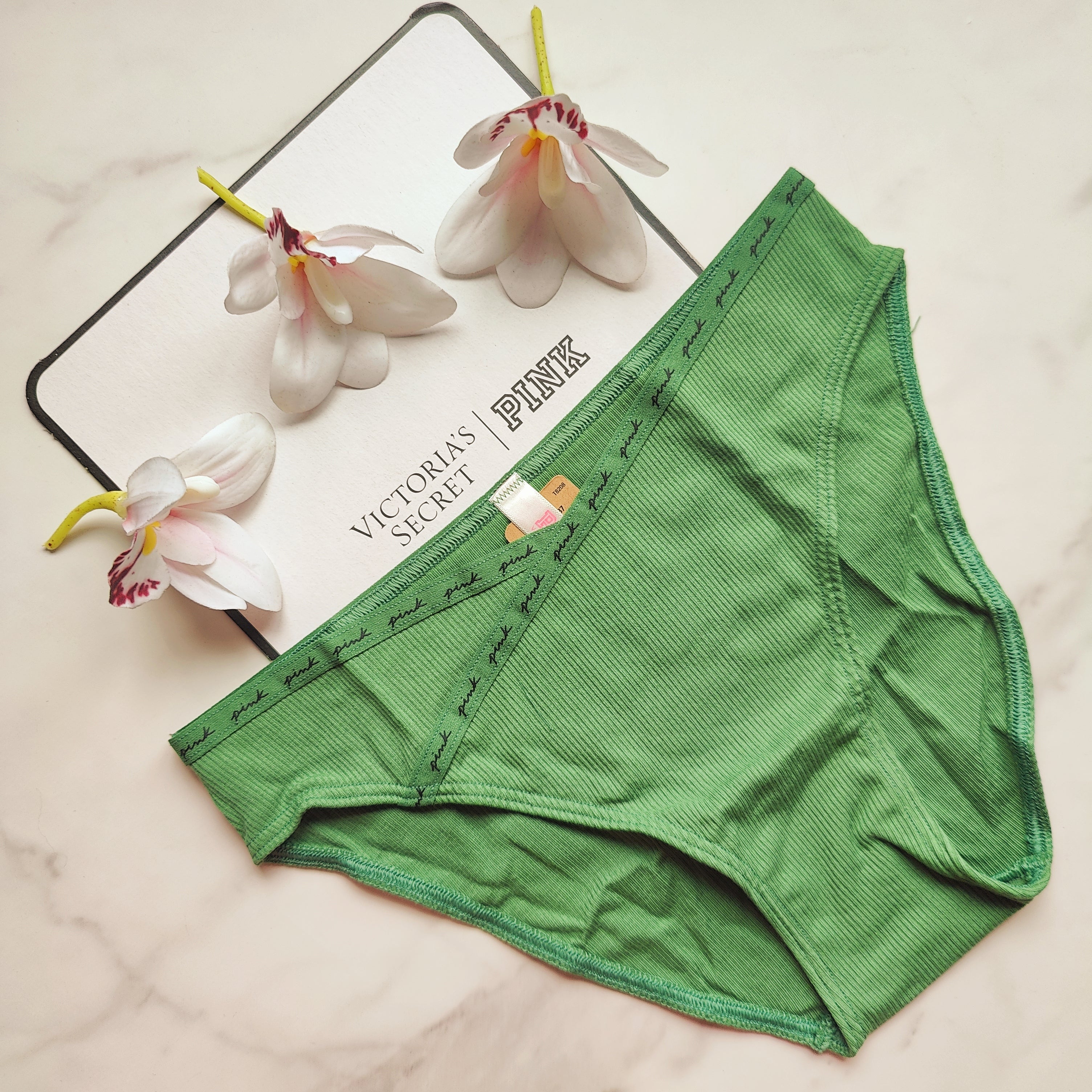 Rib Logo Cotton Bikini Panty