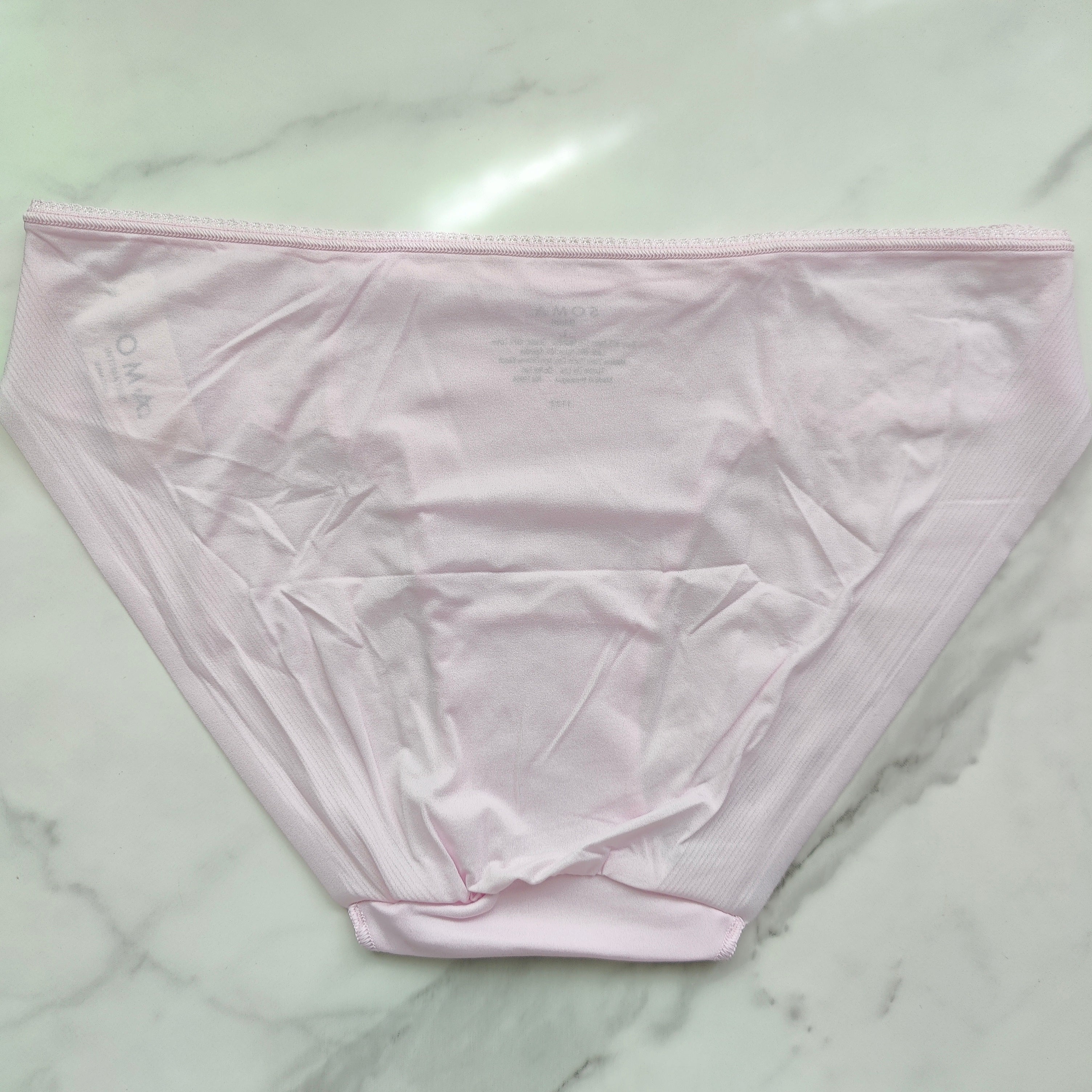 Vanishing Edge Microfiber with Lace Bikini Panty