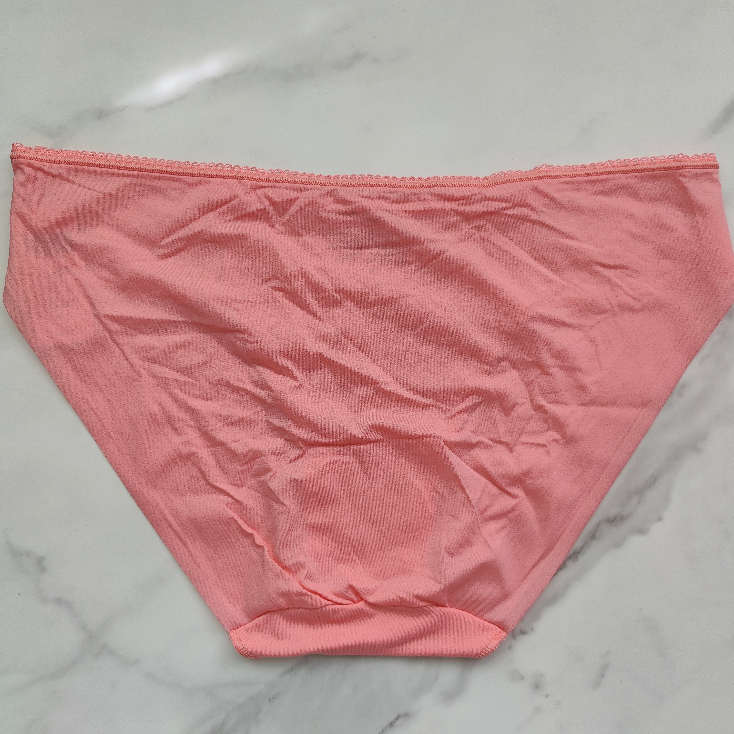 Vanishing Edge Microfiber with Lace Bikini Panty