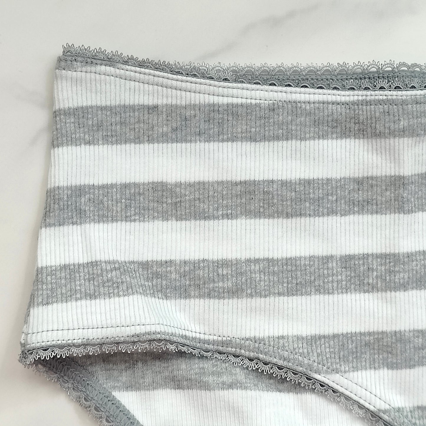 Ribbed Cotton Hiphugger Panty