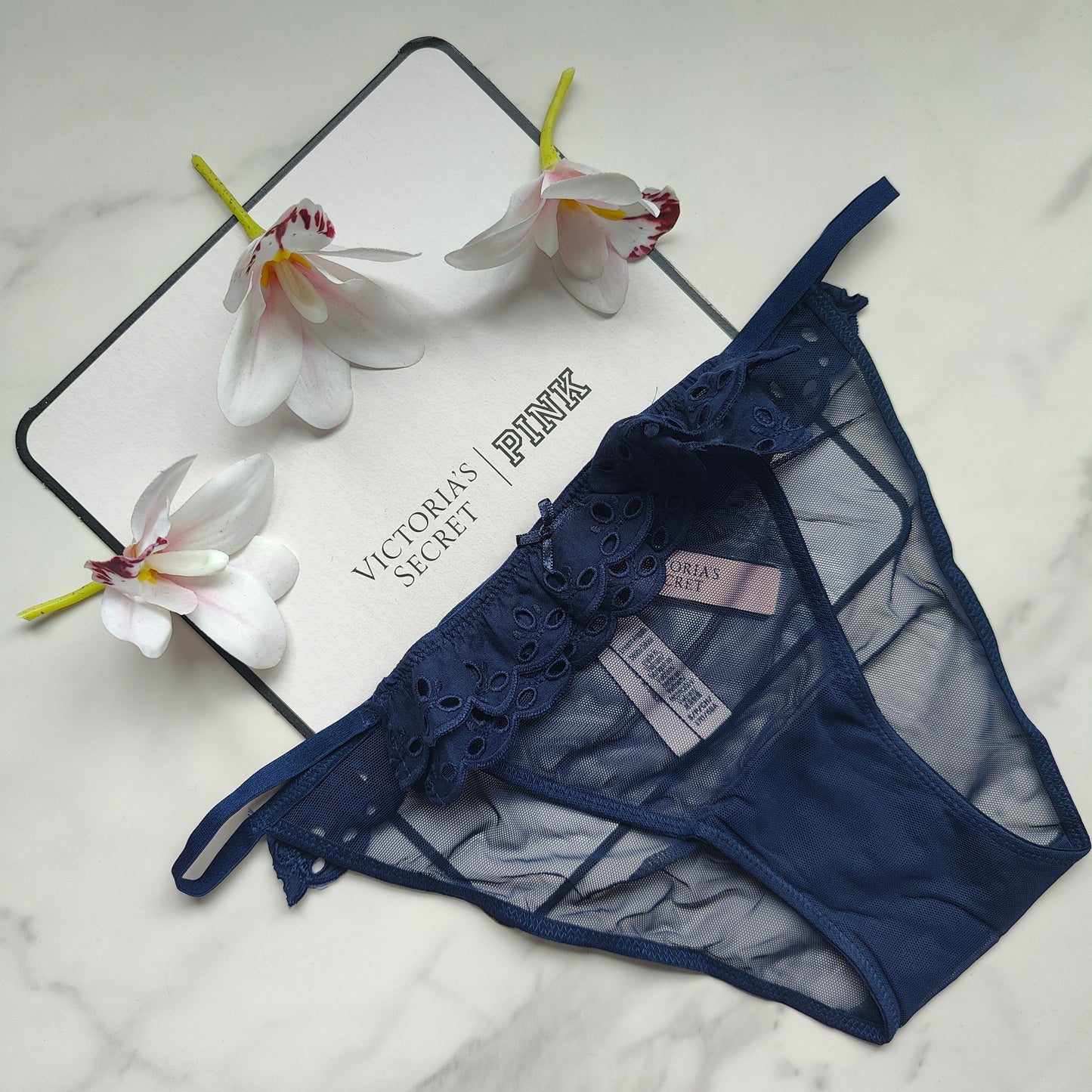 Dream Angels Eyelet Lace String Bikini Panty