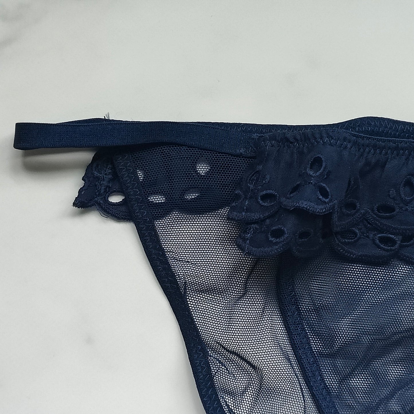 Dream Angels Eyelet Lace String Bikini Panty
