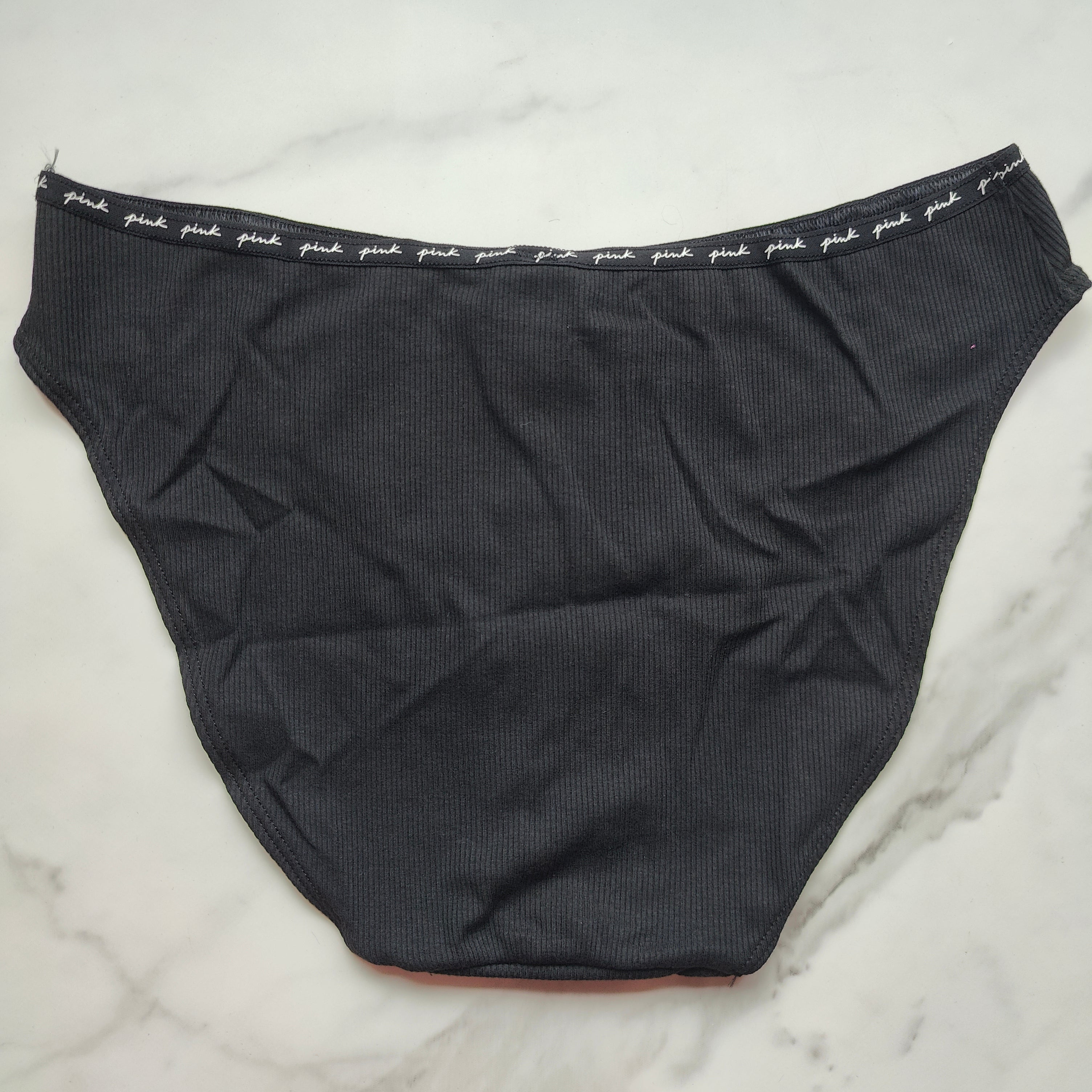 Rib Logo Cotton Bikini Panty