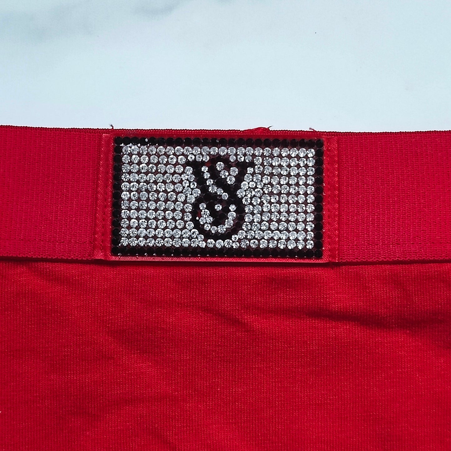 Shine Patch Cotton Hiphugger Panty