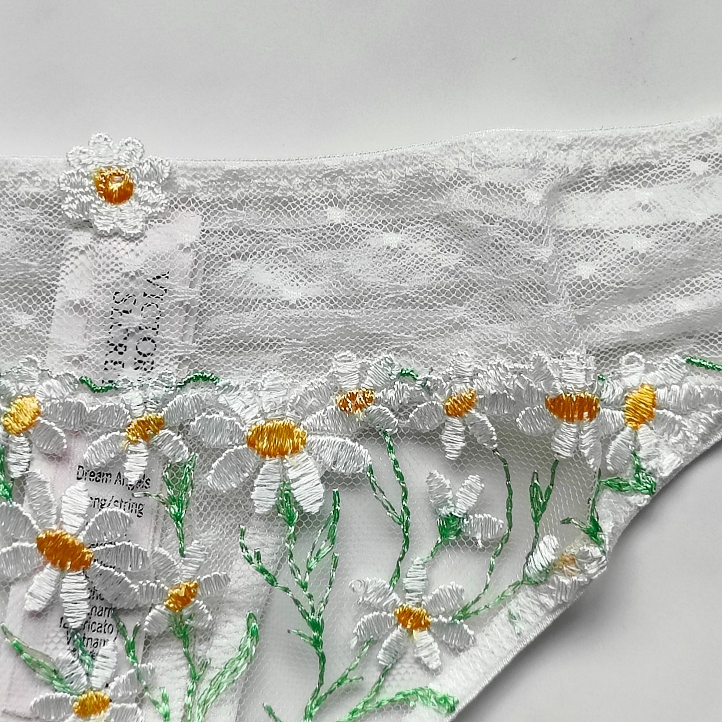 Dream Angels Daisy Chain Embroidery Thong Panty