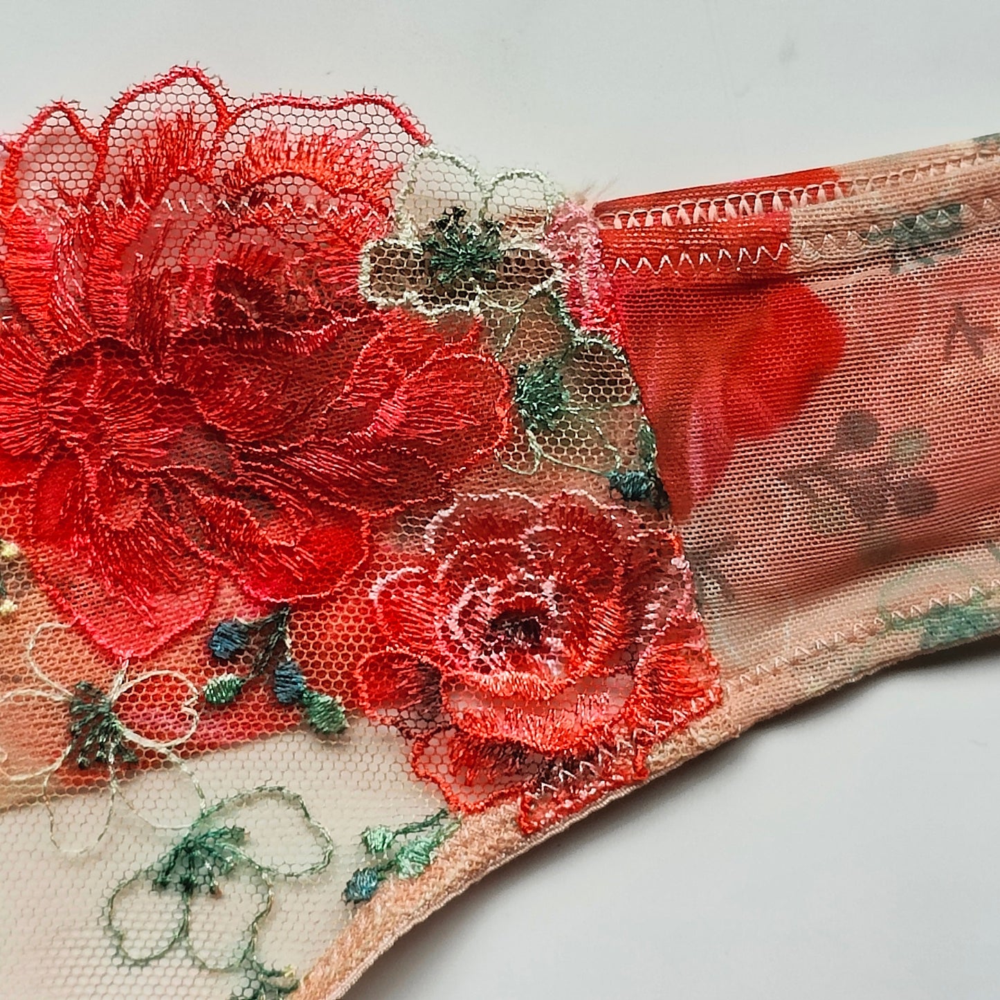 Dream Angels Floral Embroidery Thong Panty