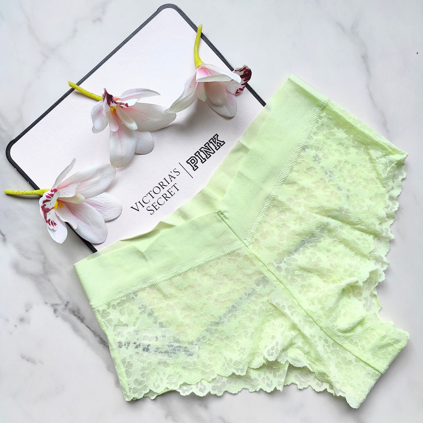 No-Show Floral Lace Cheeky Panty