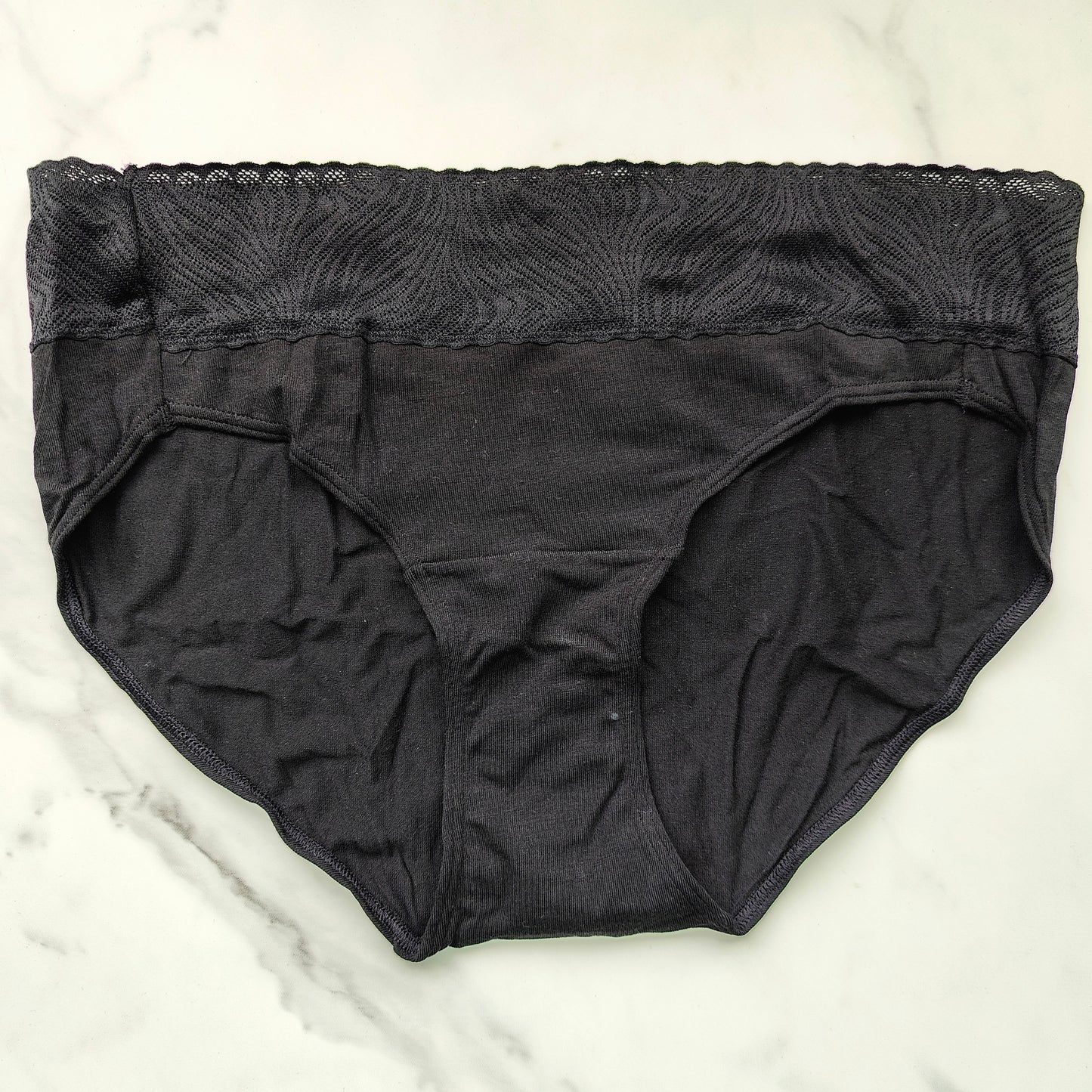 Cotton Modal Lace Hipster Panty