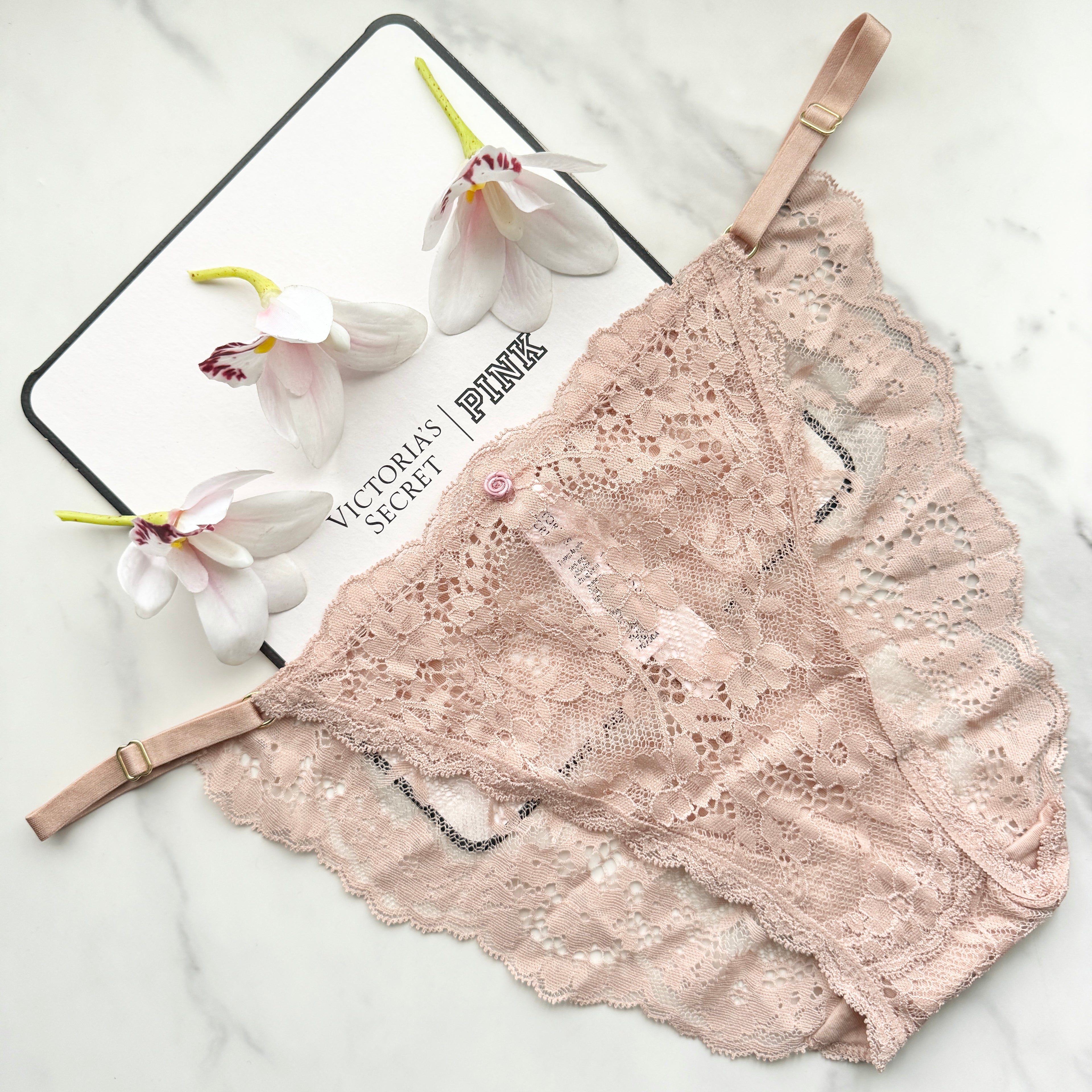 Dream Angels Lace Adjustable String Bikini Panty