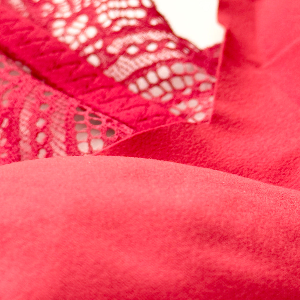 Enbliss Racerback Bralette With Lace Back