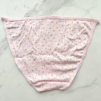Cotton Heart Pointelle String Bikini Panty