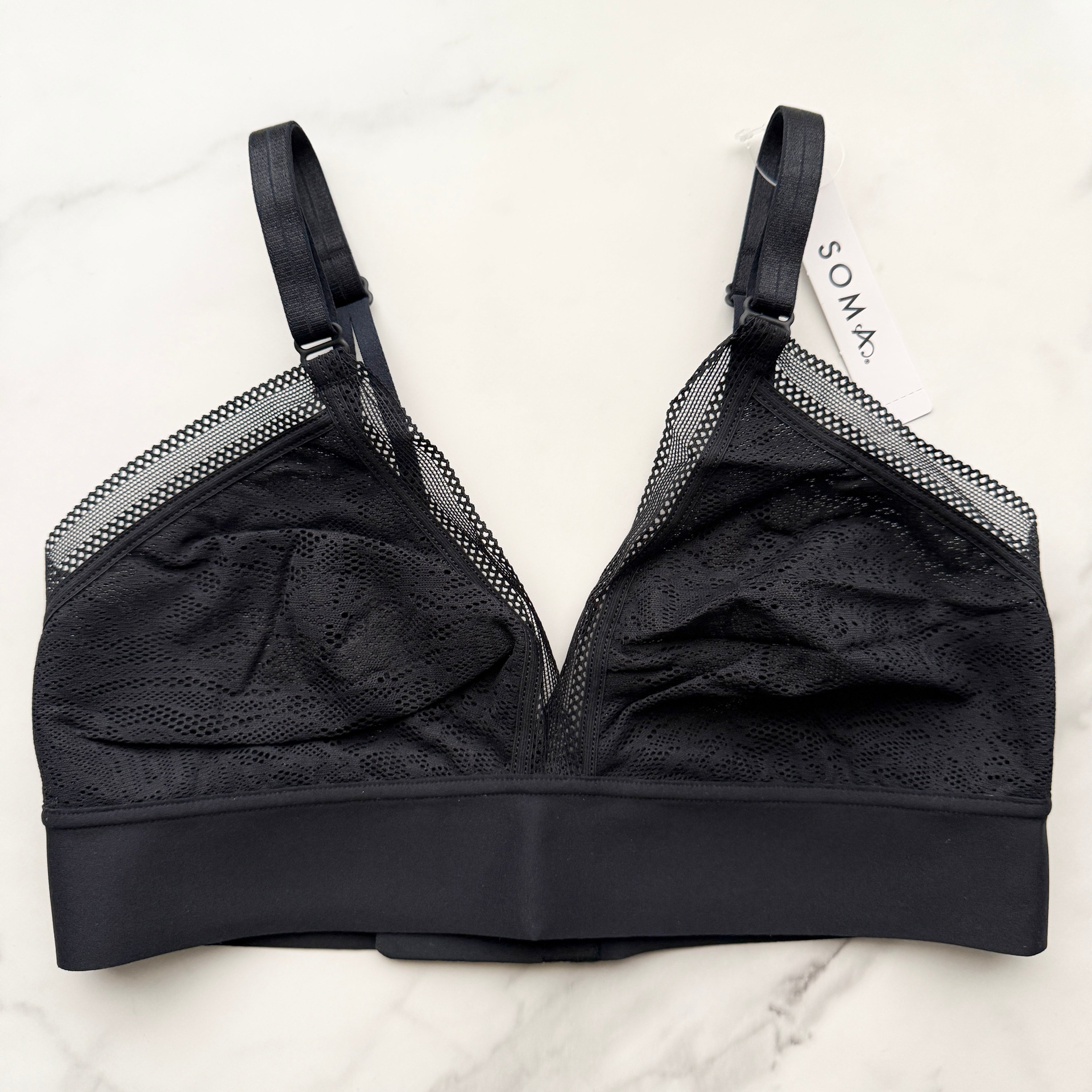 Triangle Bralette With Lace