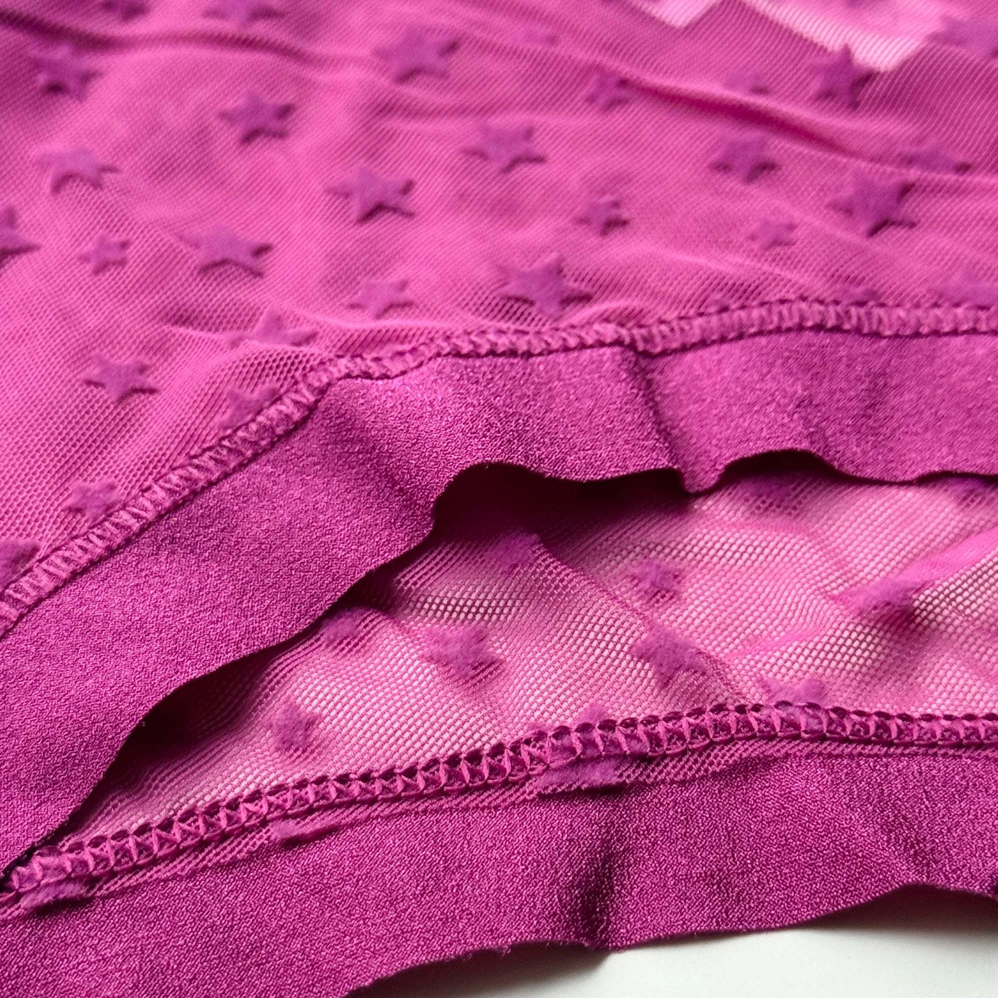No-Show Star Mesh Cheeky Panty