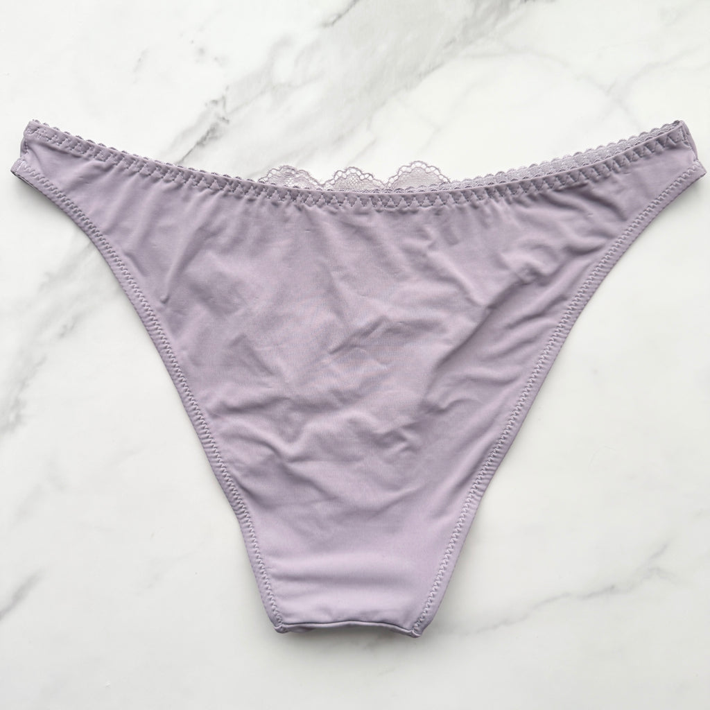 By Anthropologie Floral Lace Bikini Panty