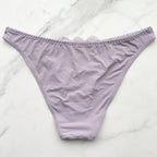 By Anthropologie Floral Lace Bikini Panty