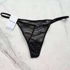 Allover Lace String Thong Panty
