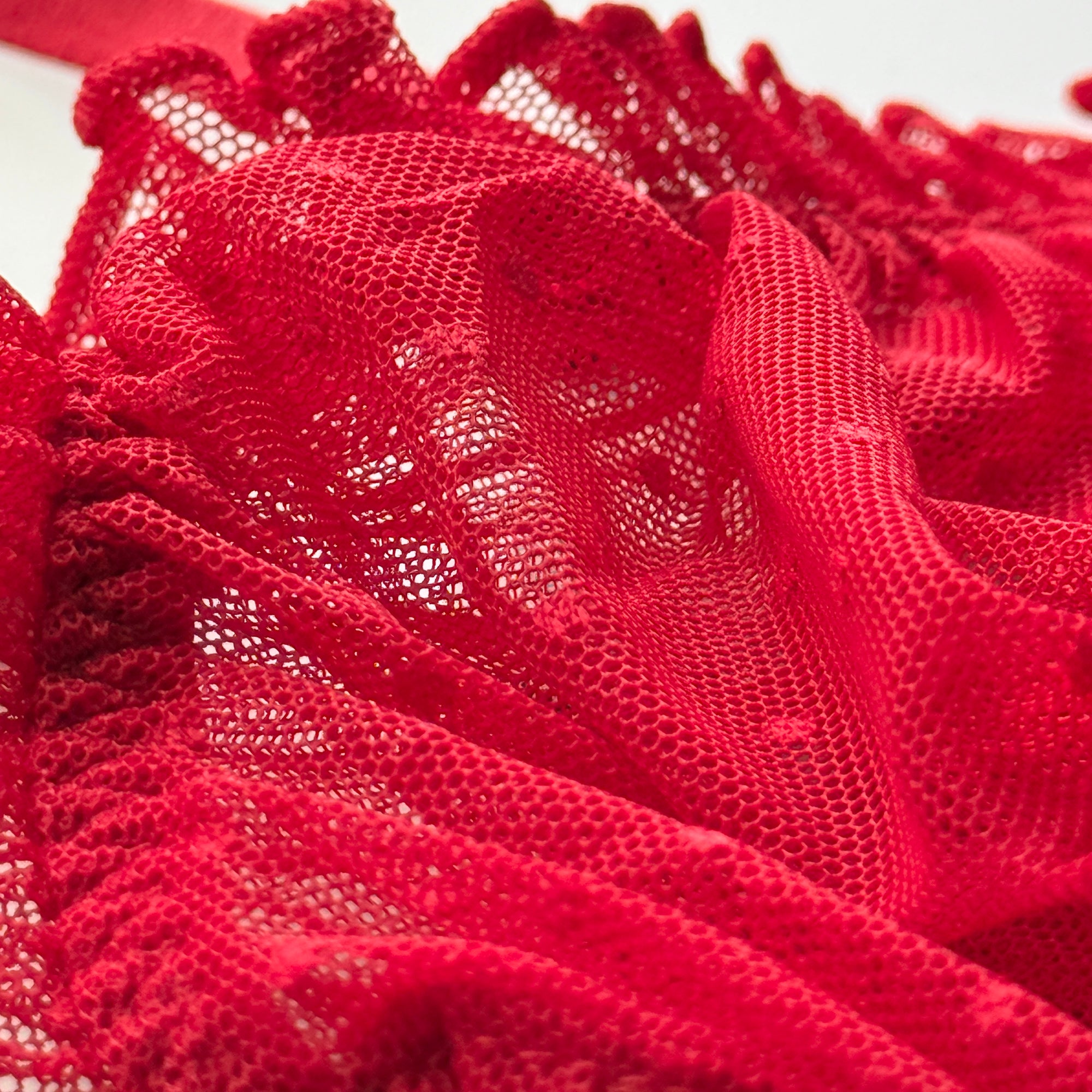 Sexy Tee Dot Mesh Scoop Bralette