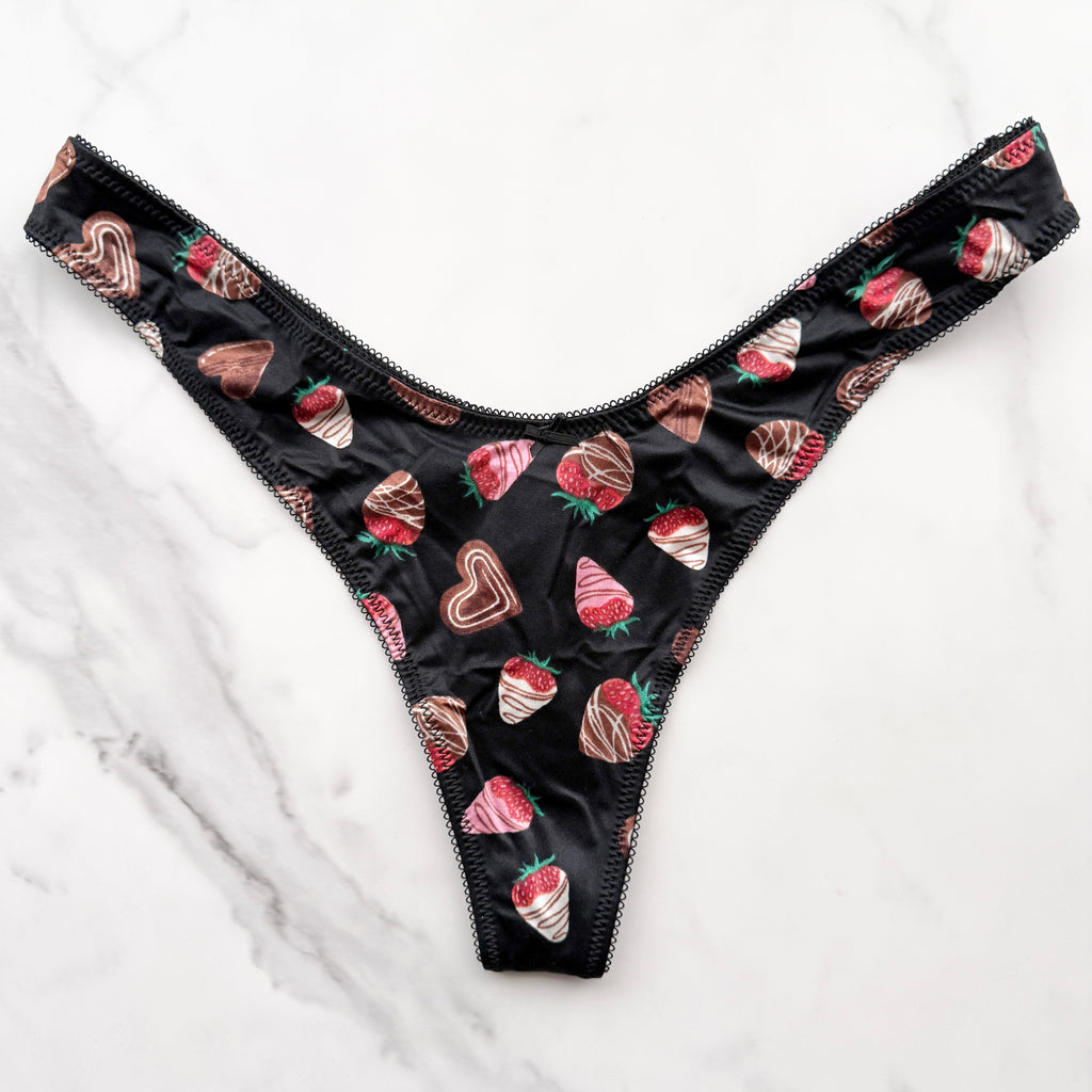 Very Sexy Smooth Micro High-Leg Thong Panty