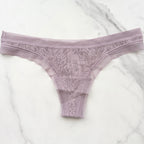 Stretch Lace Thong Panty