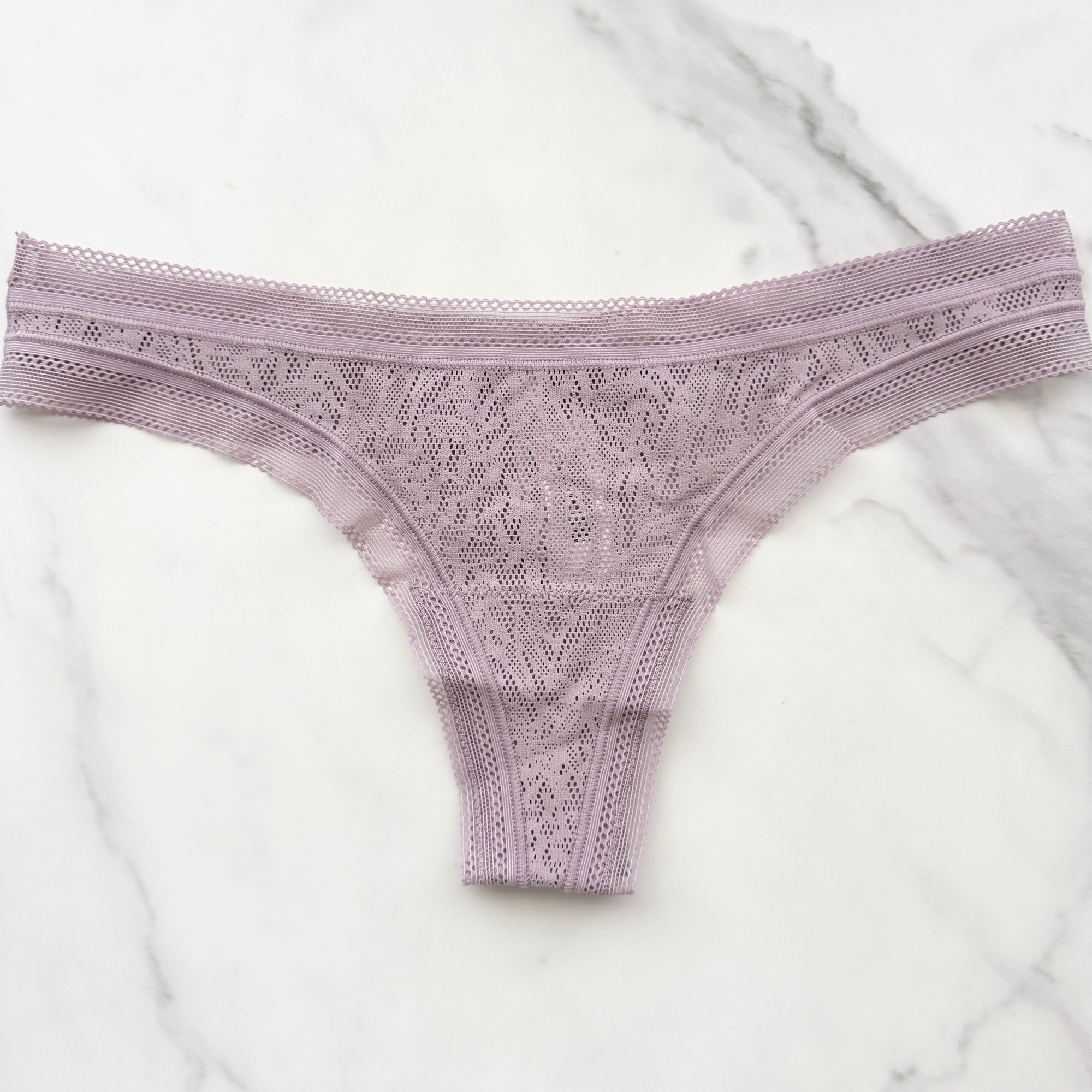 Stretch Lace Thong Panty