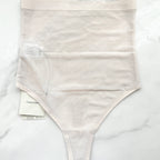Minimalist Mesh High Waist Thong Panty