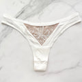 Soma  Soma's Sexiest Framed Embroidery Tanga Panty 