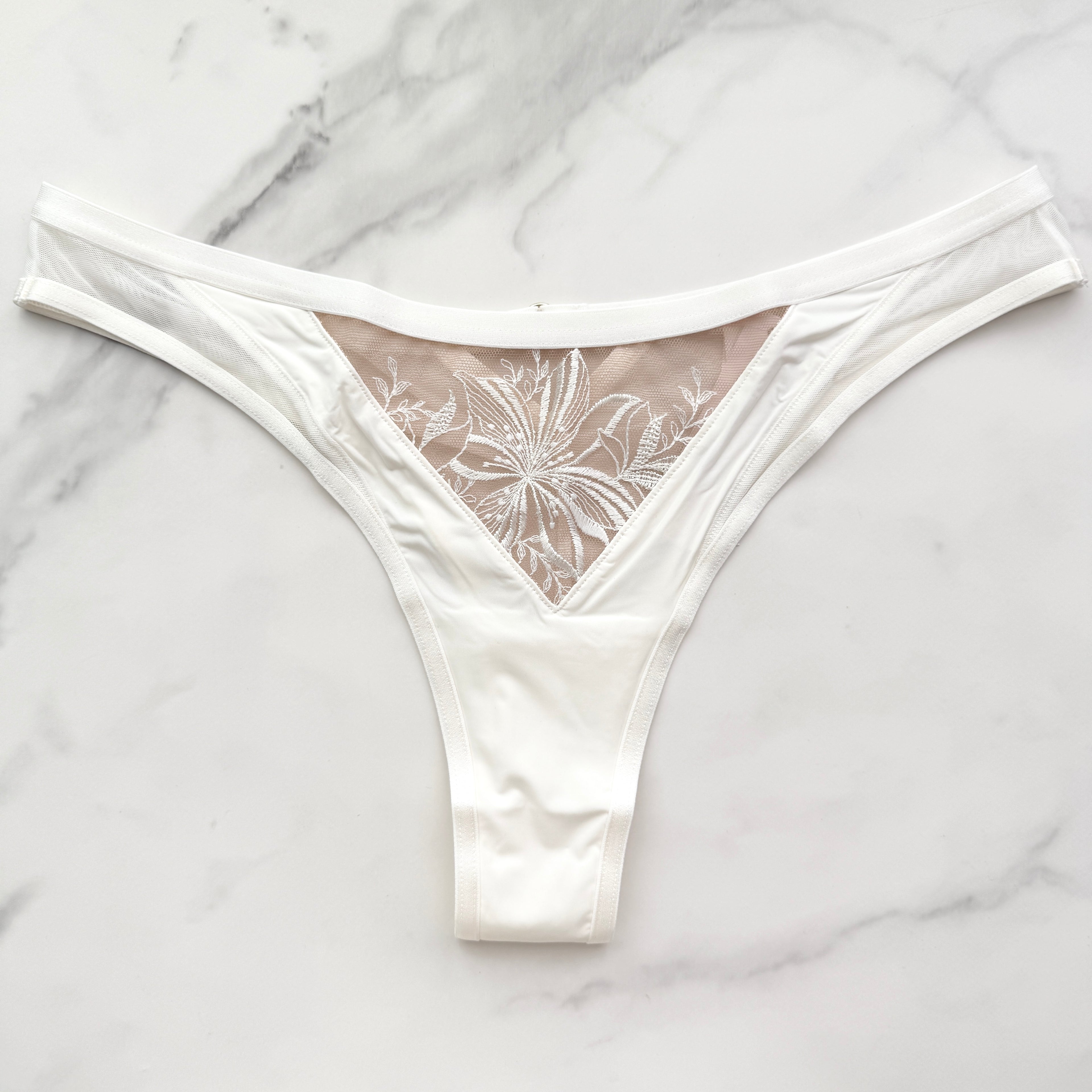 Soma  Soma's Sexiest Framed Embroidery Tanga Panty 