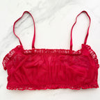 Sexy Tee Dot Mesh Scoop Bralette