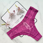 No-Show Star Mesh Thong Panty
