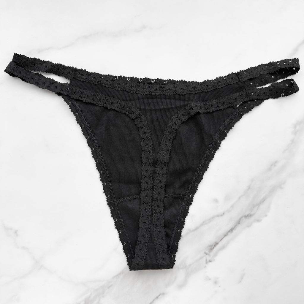 Wink Smooth Strappy Thong Panty