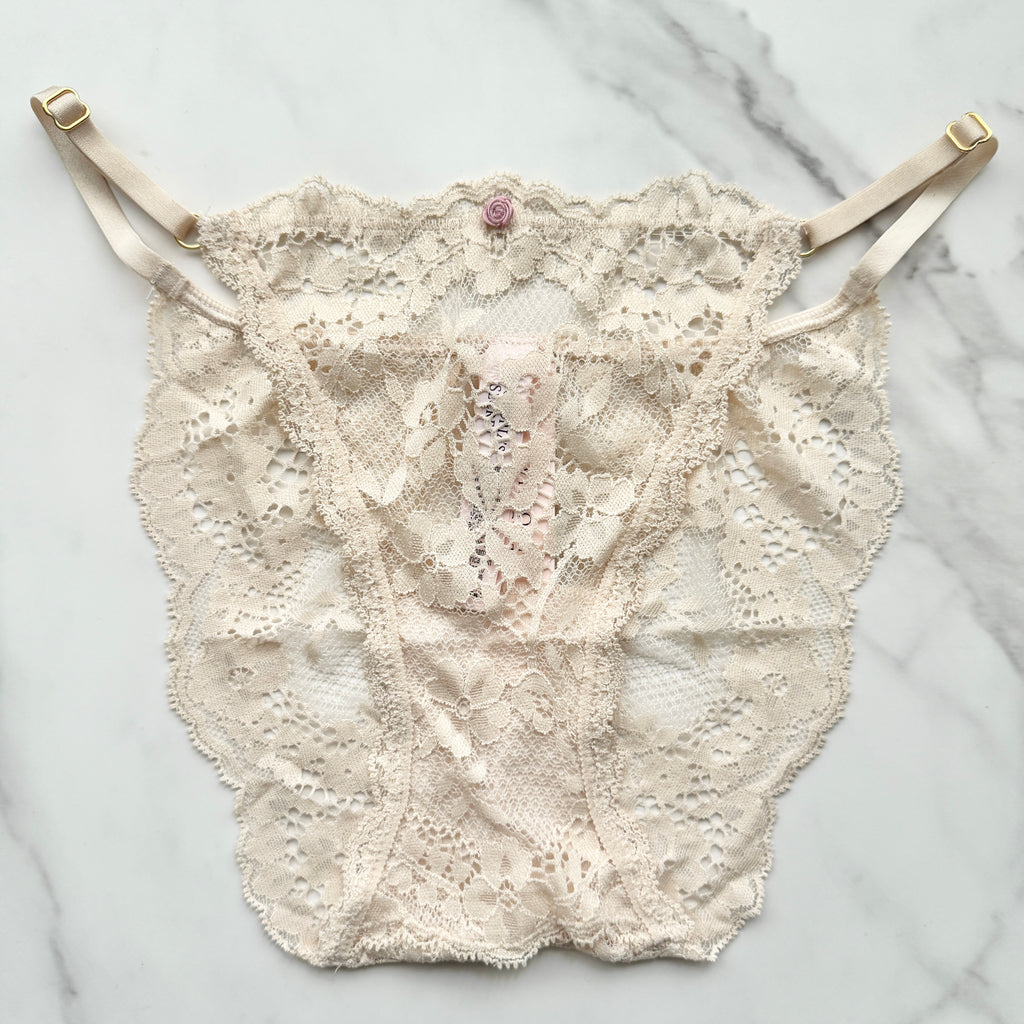 Dream Angels Lace Adjustable String Bikini Panty