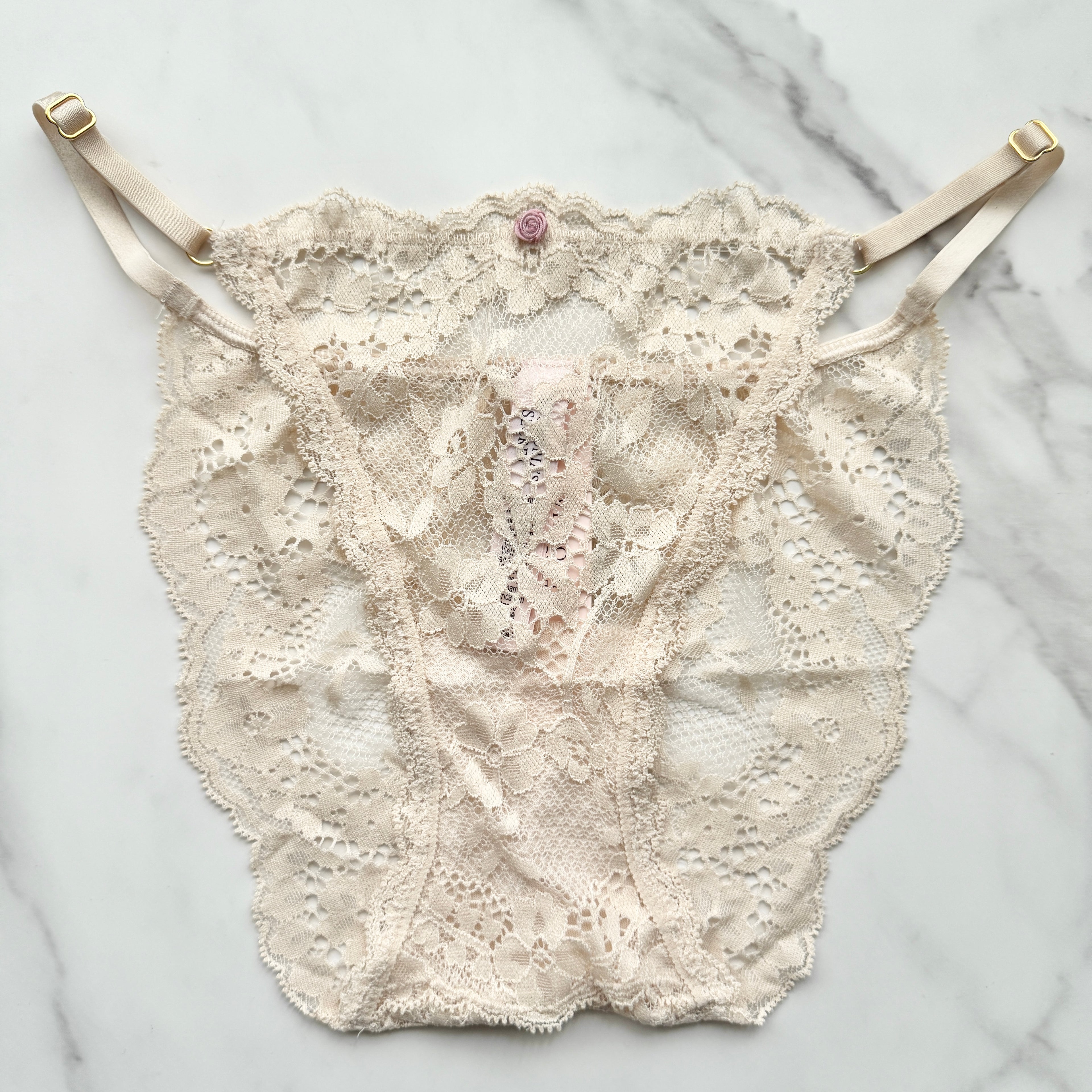 Dream Angels Lace Adjustable String Bikini Panty