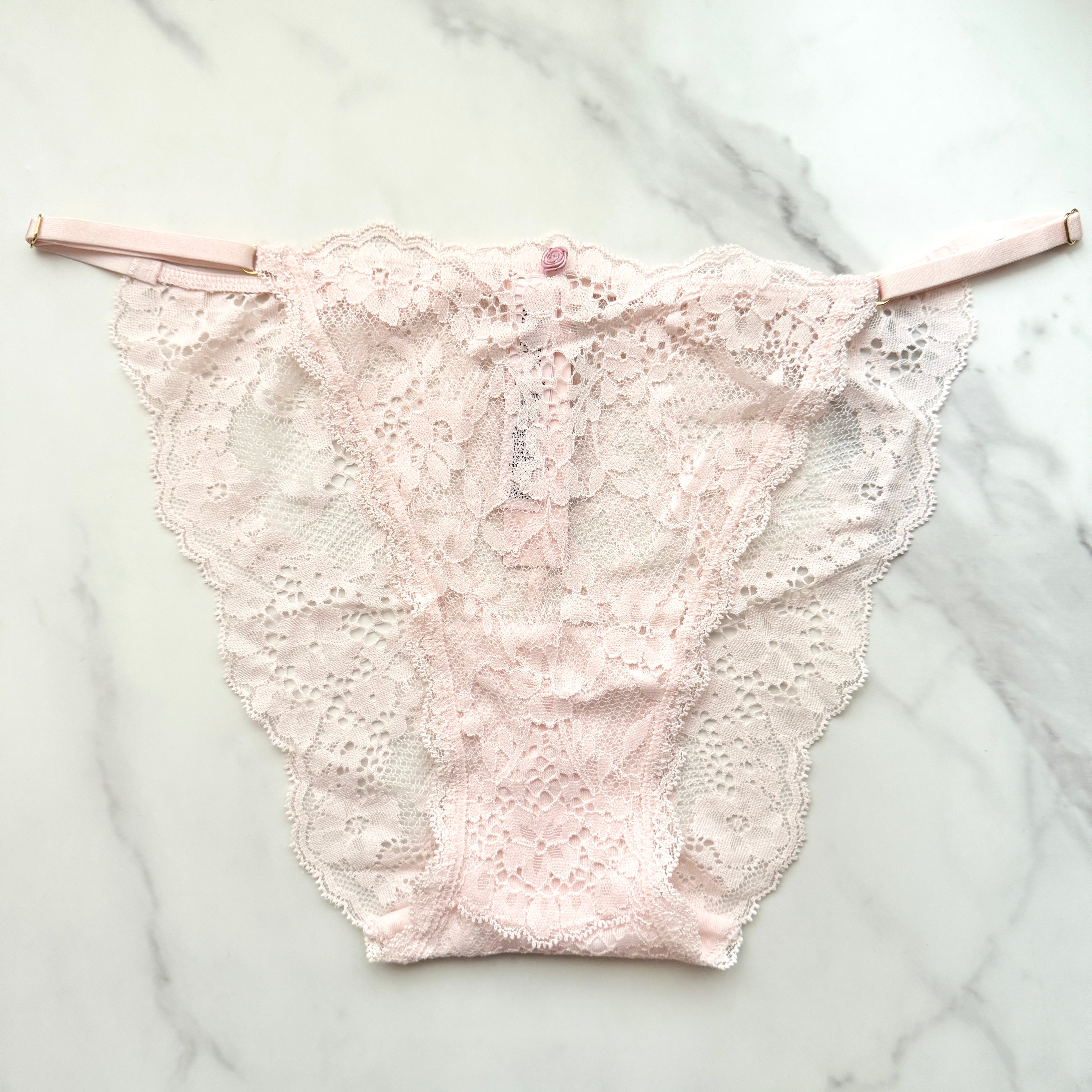Dream Angels Lace Adjustable String Bikini Panty