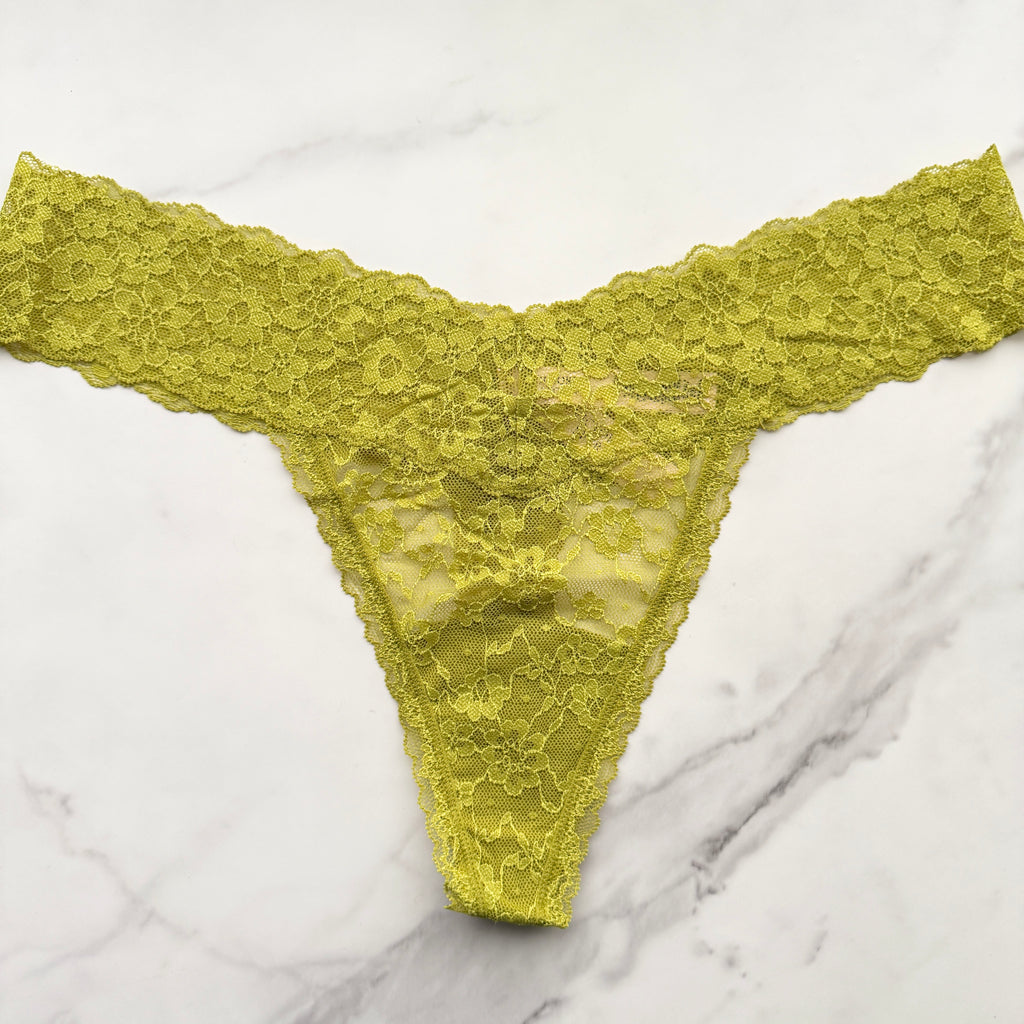 Victoria's Secret  The Lacie Posey Lace Thong Panty 