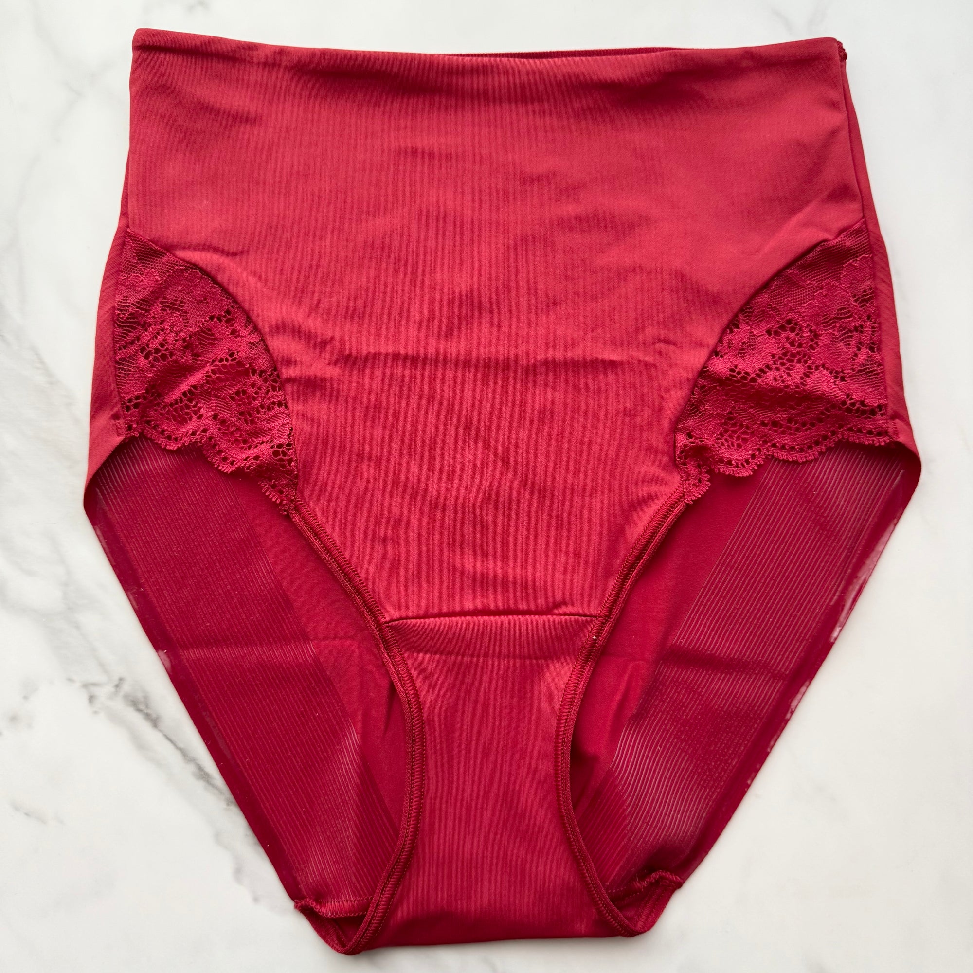 Vanishing Tummy With Lace High-Waist Brief Panty
