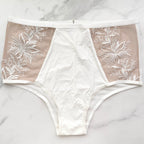 Soma  Soma's Sexiest Framed Embroidery High-Waisted Cheeky Panty 