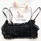 Sexy Tee Dot Mesh Scoop Bralette