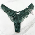 Very Sexy Rose Lace-Trim High-Leg Thong Panty