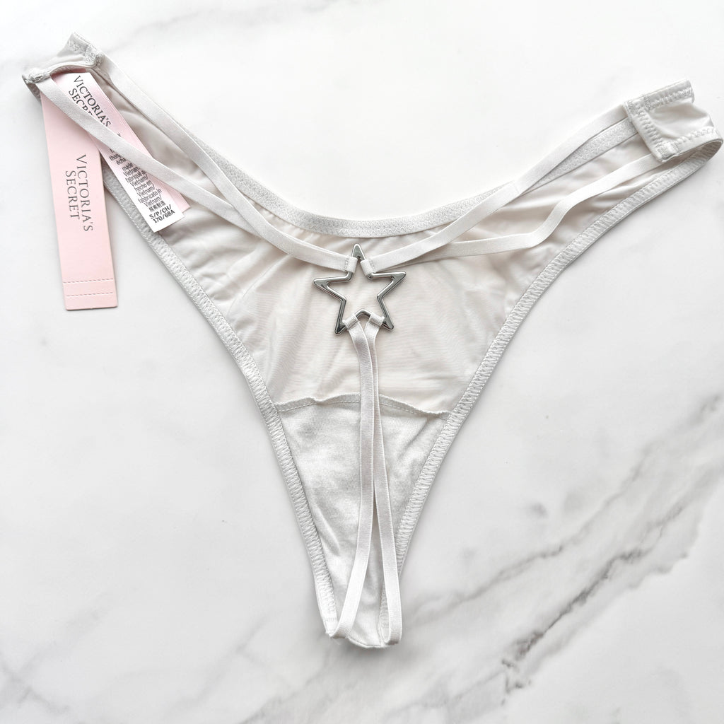 Very Sexy Smooth Starstruck Strappy High-Leg Thong Panty
