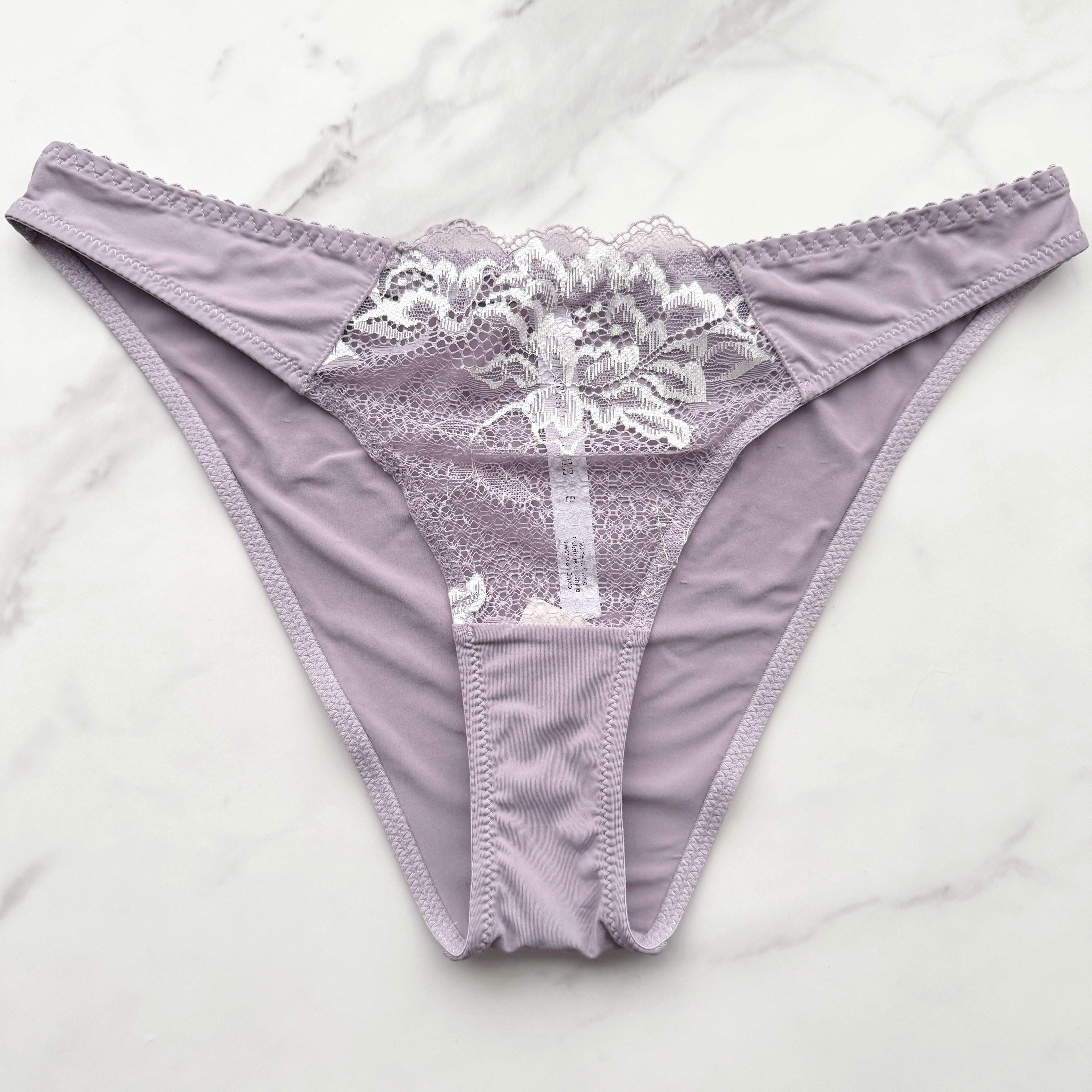 By Anthropologie Floral Lace Bikini Panty
