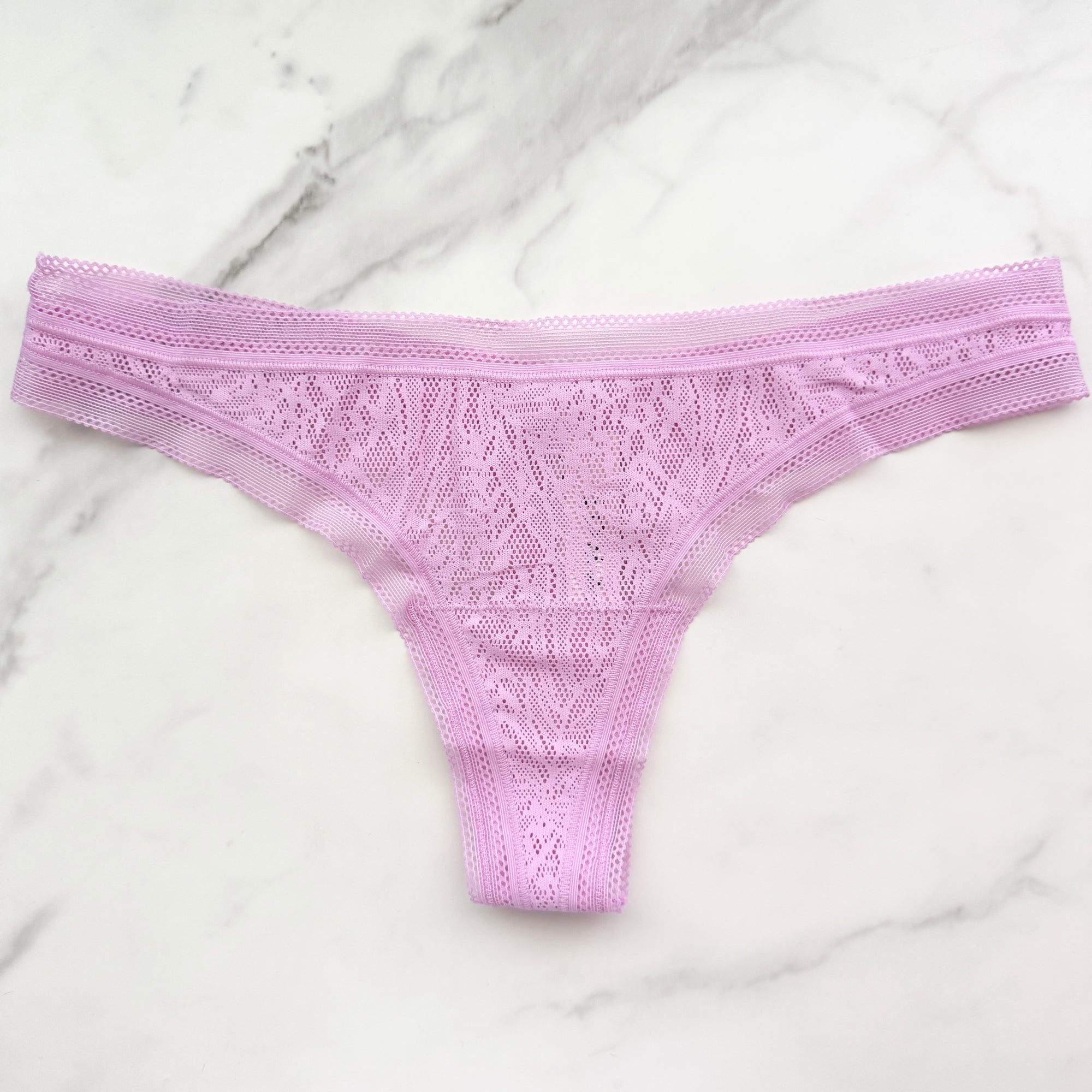 Stretch Lace Thong Panty