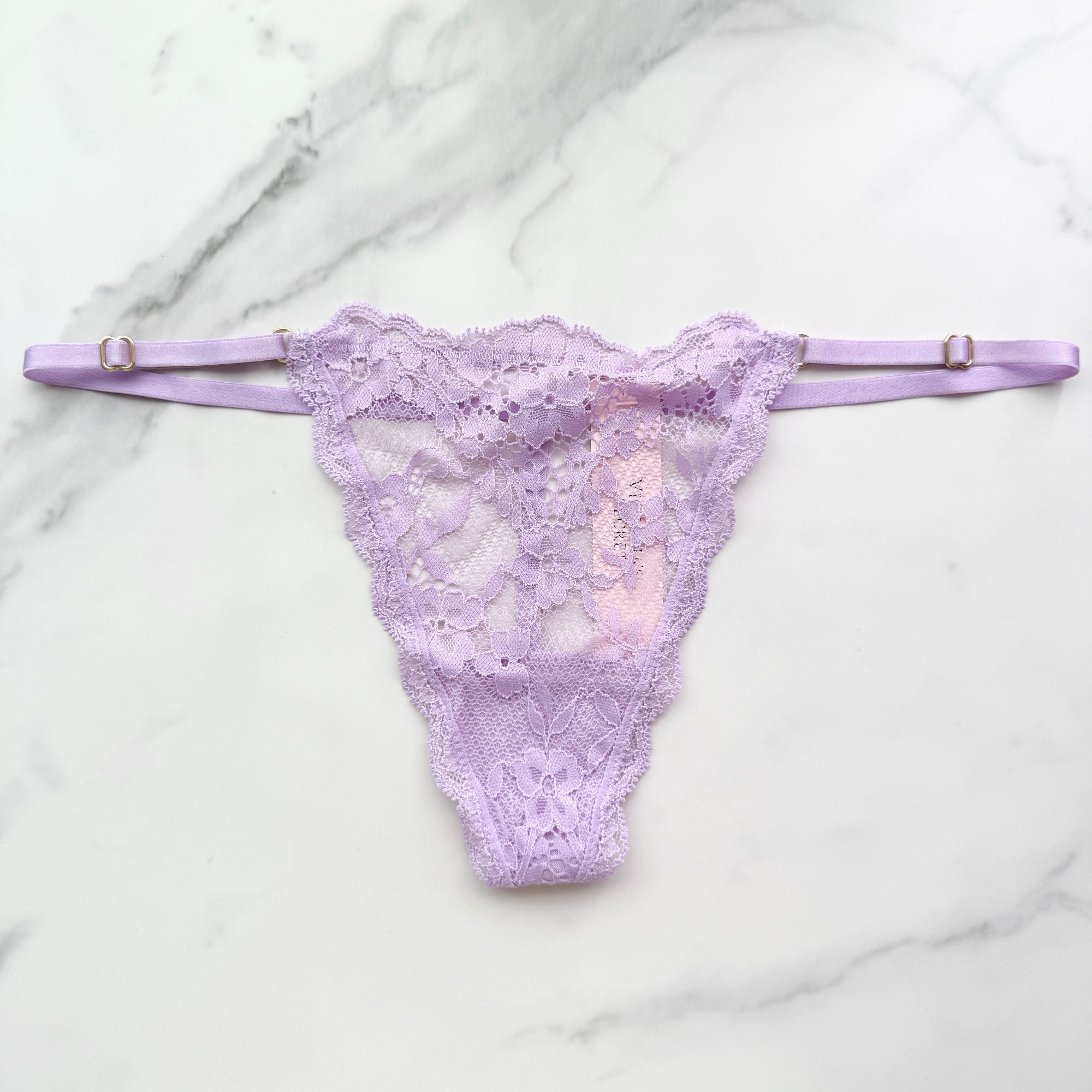 Dream Angels Lace Adjustable V-String Panty