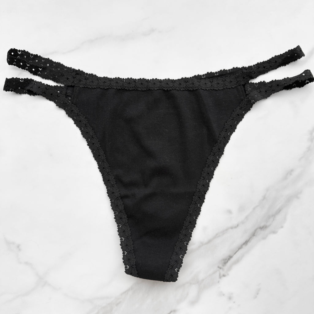 Wink Smooth Strappy Thong Panty