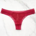 Stretch Lace Thong Panty