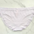 Seamless Novelty Lace-Trim Bikini Panty