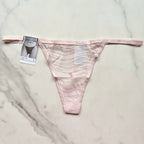 Allover Lace String Thong Panty