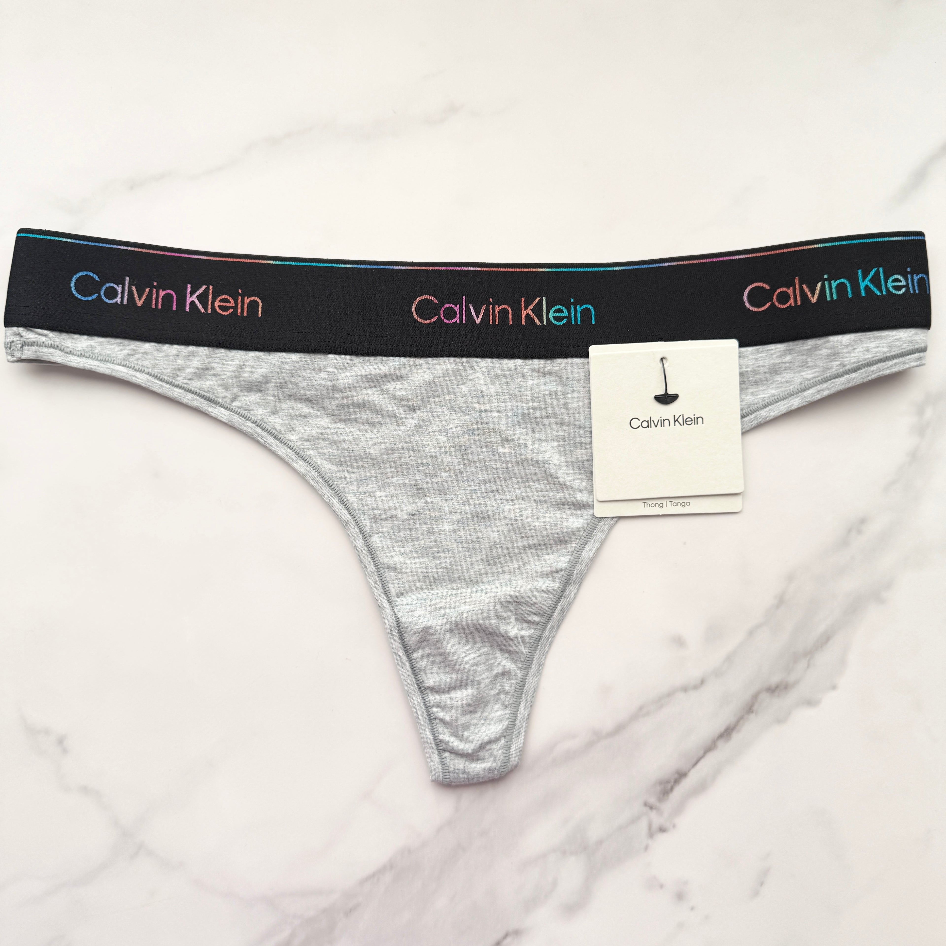 Icon Cotton Modal Pride Thong Panty